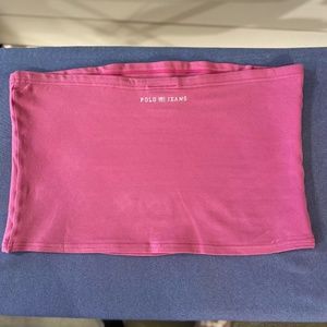 POLO JEANS RALPH LAUREN PINK COLOR SIZE XL CROP TOP